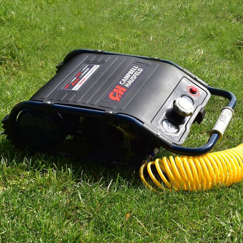 Campbell Hausfeld Quiet Suitcase 1.3 gal. Portable Electric Air Compressor - DC010500