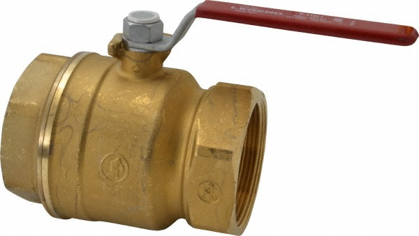 Legend Valve Standard Manual Ball Valve: 2-1/2" Pipe, Full Port - 101-109