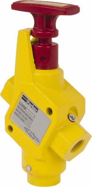 Conrader ASME Safety Relief Valve: 1" Inlet, 1,053 CFM, 125 Max psi - SRV765-10-125