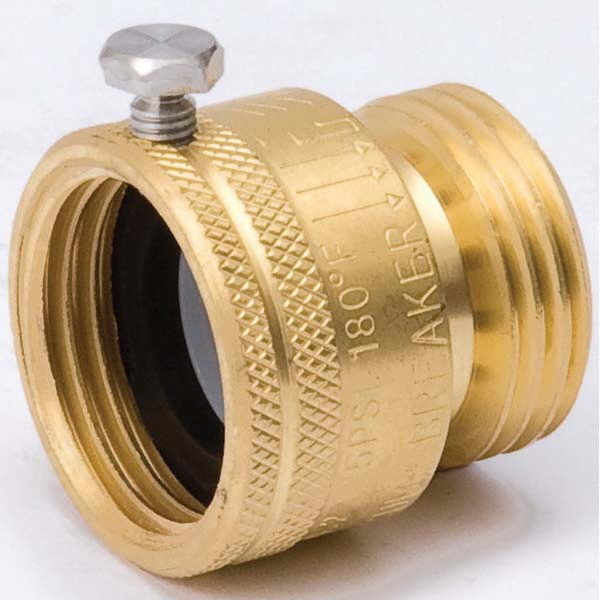 CASH ACME 3/4" Pipe, 125 Max psi, 2 Color Warning Insulated Brass, Hose Connection Vacuum Breaker - 17148-0000LF