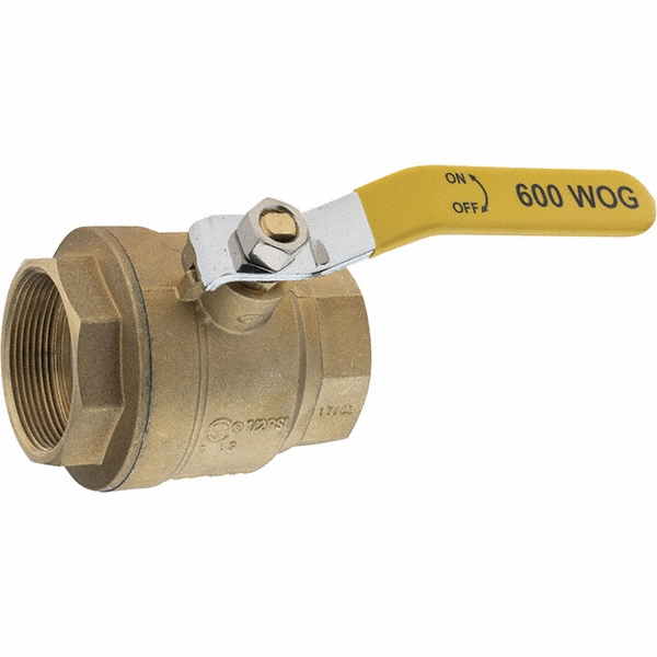 BONOMI Standard Bi-Directional Manual Ball Valve: 1/2" Pipe, Standard Port - 365N-1/2