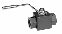 Parker Standard Manual Ball Valve: 1-1/4" Pipe - BVAH20NSS1N