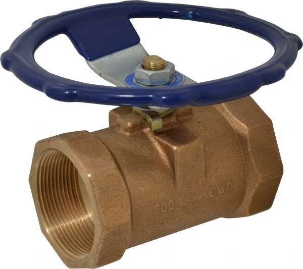 NIBCO Standard Manual Ball Valve: 2" Pipe, Reduced Port - NL940QD
