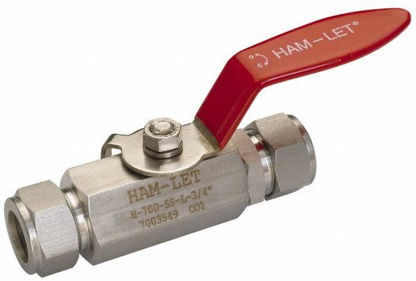 Value Collection Standard Manual Ball Valve: 1/2" Pipe, Full Port - 107-023NL