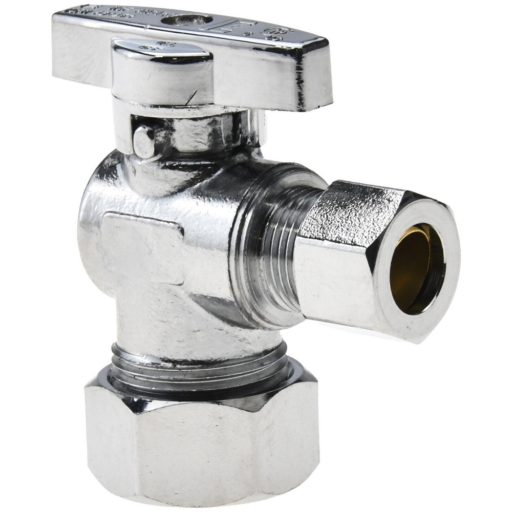 Value Collection Standard Manual Ball Valve: 1/2" Pipe, Full Port - 107-023NL