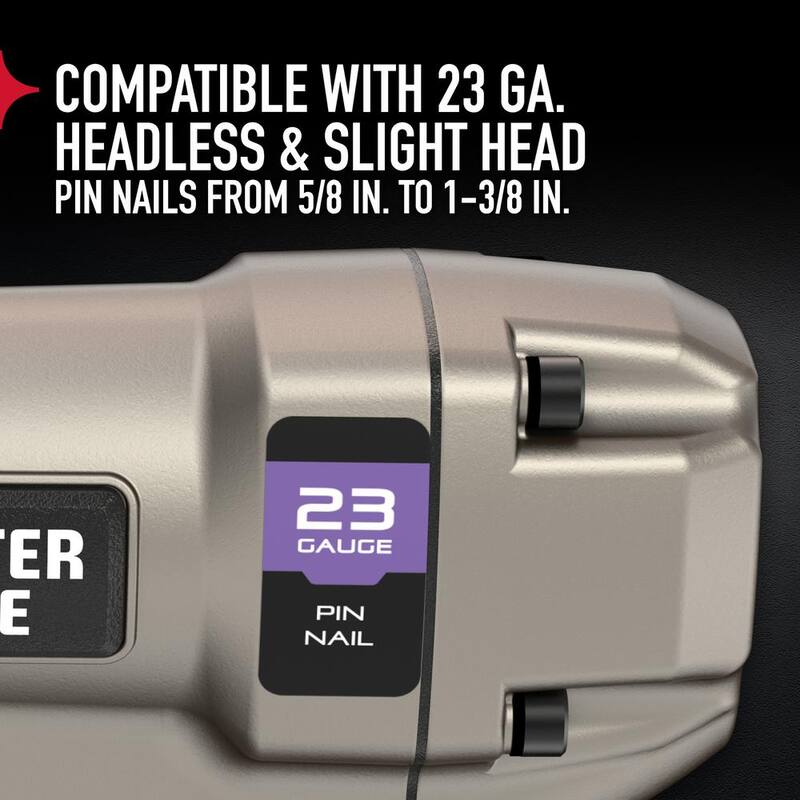 Porter-Cable 6 Gal. 150 PSI Portable Electric Air Compressor, 18-Gauge Brad Nailer and 23-Gauge 1-3/8 in. Pin Nailer - PCFP12236PIN138