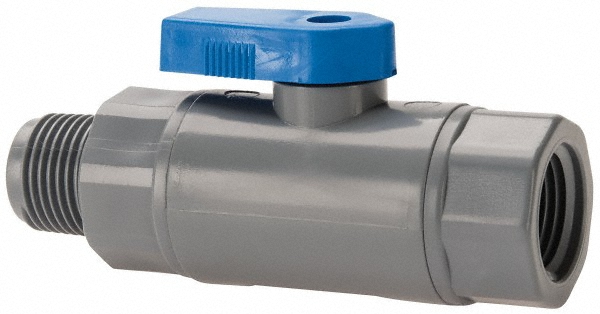 Specialty Mfr Standard Manual Ball Valve: 3/8" Pipe - 6886290
