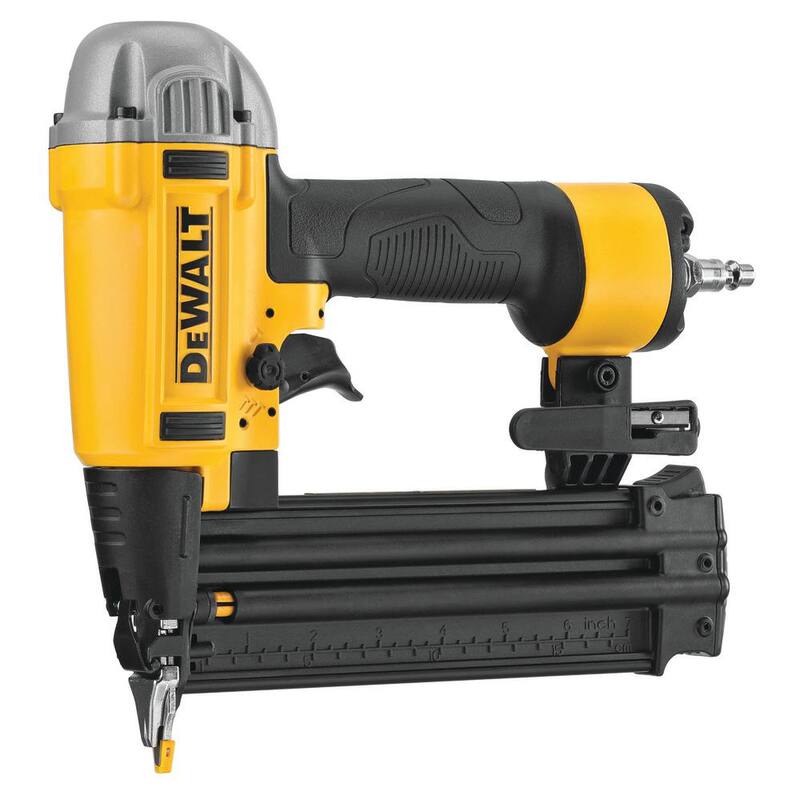DEWALT 6 Gal. 165 PSI Portable Electric Pancake Air Compressor, 18GA Pneumatic Corded Brad Nailer, and 23GA 2 in. Pin Nailer - DWFP126W23350K