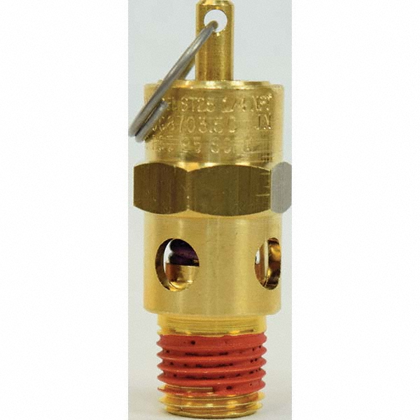 Control Devices ASME Safety Relief Valve: 1/4" Inlet, 36 CFM, 30 Max psi - ST25-1A030