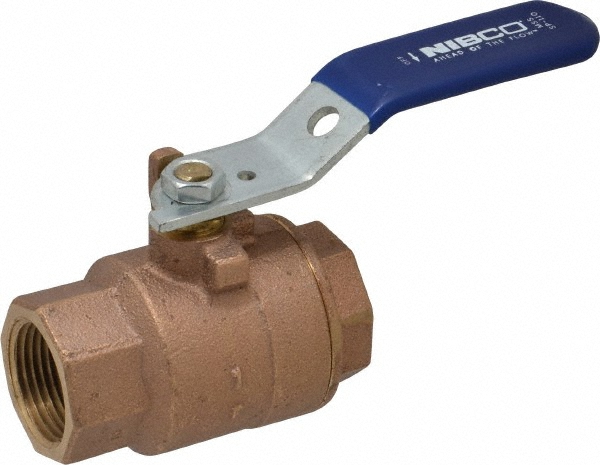 NIBCO Standard Manual Ball Valve: 1" Pipe, Full Port - NL9507A