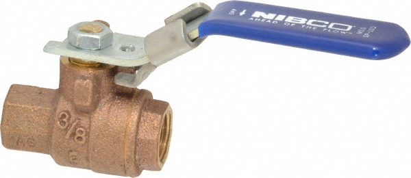 NIBCO Standard Manual Ball Valve: 1" Pipe, Full Port - NL9507A