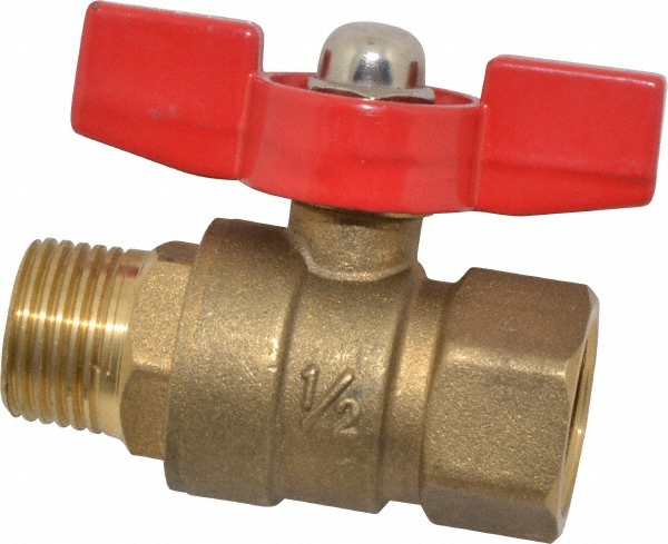 Parker Miniature Manual Ball Valve: 1/2" Pipe - BD-MV608-8-1