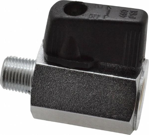 Parker Miniature Manual Ball Valve: 1/2" Pipe - BD-MV608-8-1