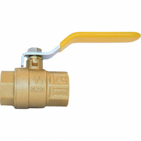 Control Devices 2-Way Manual Ball Valve: 3/8" Pipe, Full Port - BVP38P38-0AA
