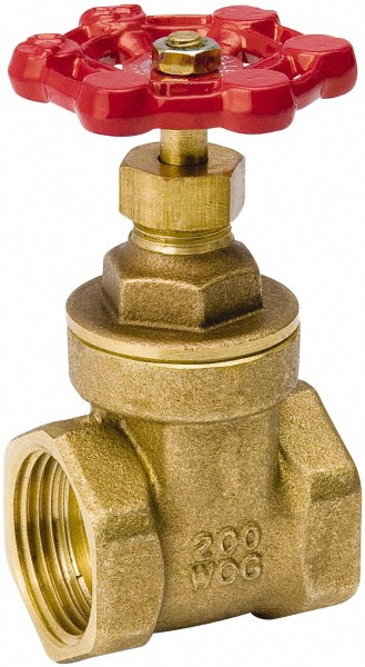 Asahi Gate Valve: Gate, 2" Pipe, Flanged, Polyvinylchloride - 1251020