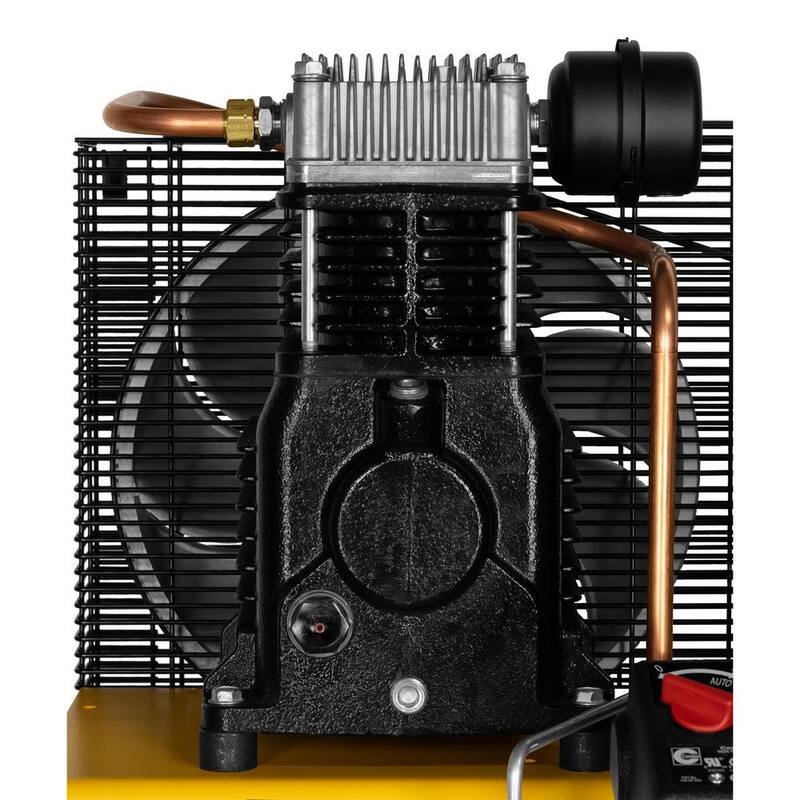 DEWALT High Air Flow 80 Gal, 175 max PSI, 14.6 SCFM at 90 PSI, 5.0 HP, Oil Lubricated Electric Air Compressor - DXCM805.COM