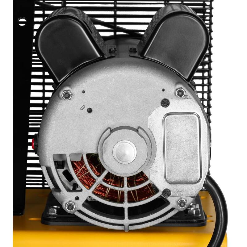 DEWALT High Air Flow 80 Gal, 175 max PSI, 14.6 SCFM at 90 PSI, 5.0 HP, Oil Lubricated Electric Air Compressor - DXCM805.COM