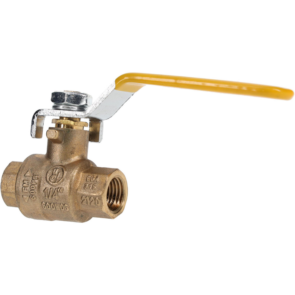 Value Collection Full Port Manual Ball Valve: 1/4" Pipe, Full Port - TXMN025