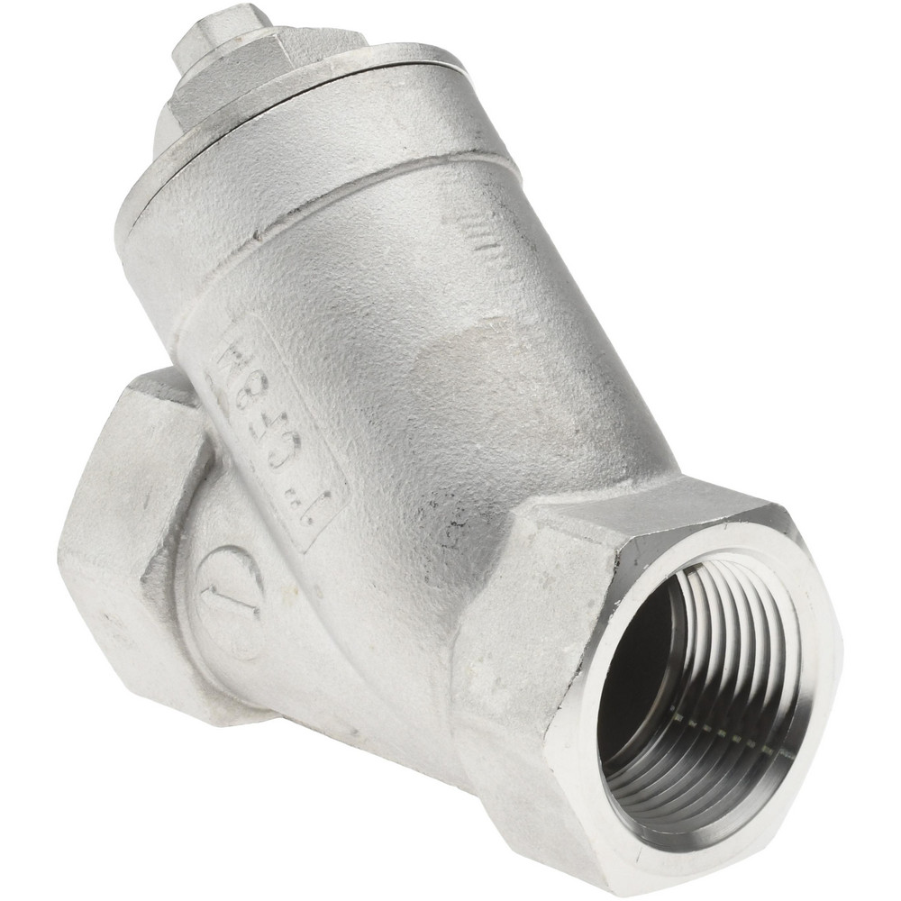 Value Collection 1" Pipe, Female NPT Ends, 316 Stainless Steel Y-Strainer - 9710000585JP