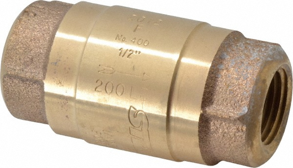 Control Devices Check Valves: Design: Check Valve; Valve Type: Check - H2.5-518-4320