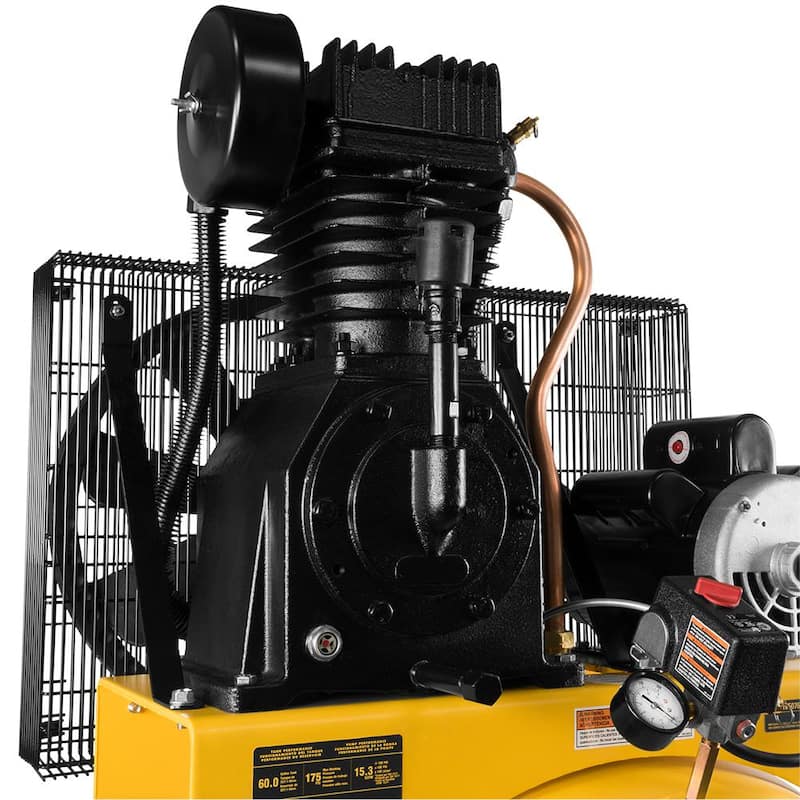 DEWALT 60 Gal. 175 PSI Two Stage Stationary Electric Air Compressor - DXCMV5076055