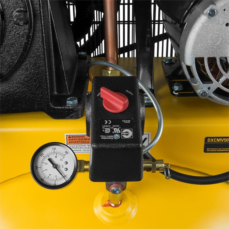 DEWALT 60 Gal. 175 PSI Two Stage Stationary Electric Air Compressor - DXCMV5076055