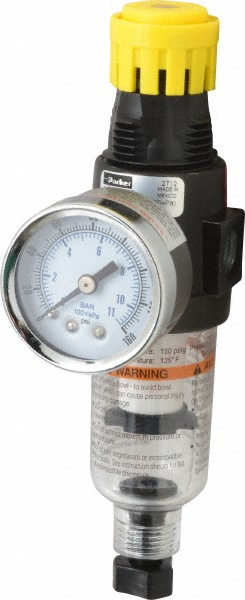 Parker 1/4" Pipe, Male Pipe Drain Cock & Shutoff Valve - DC603-4