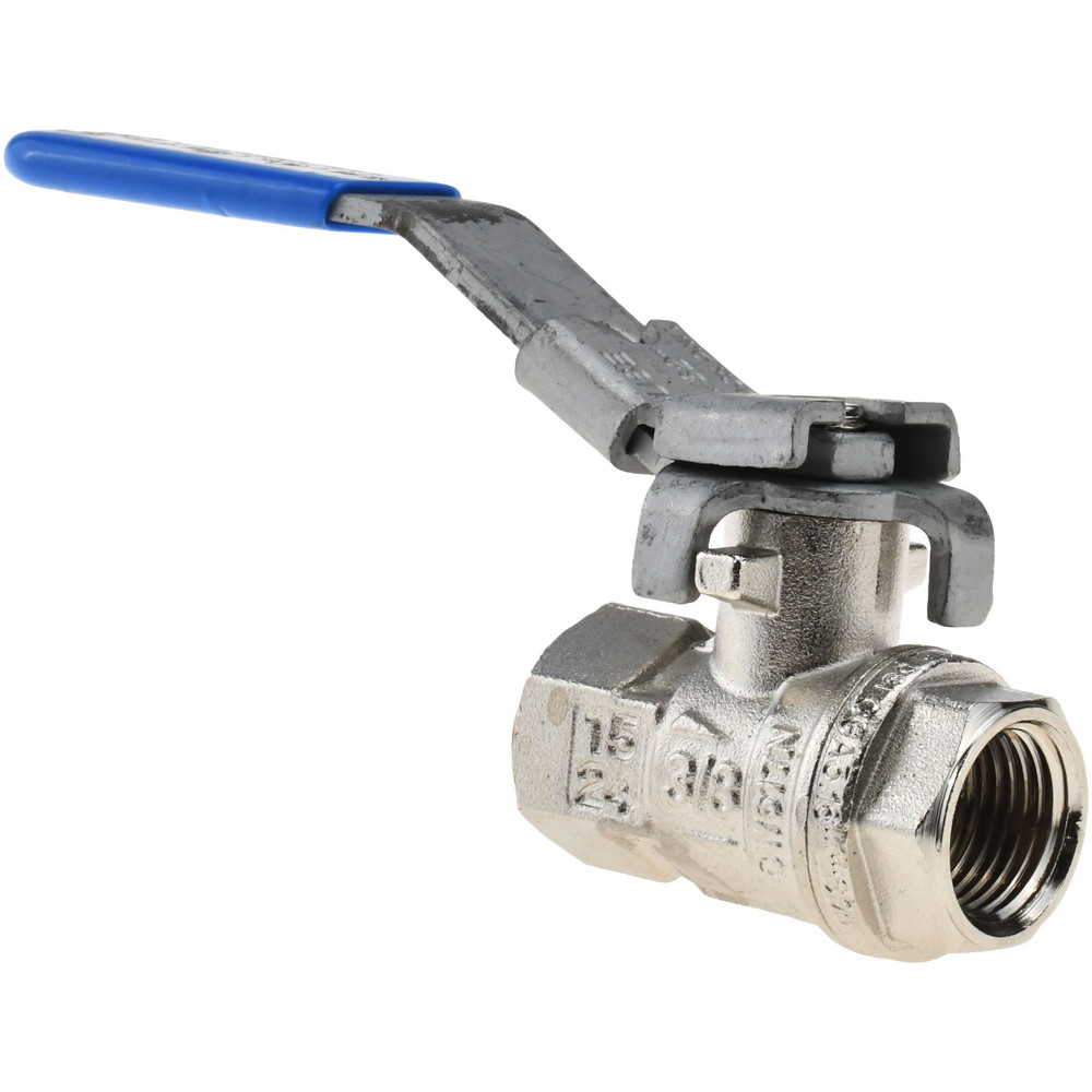 Value Collection 1-Way Manual Ball Valve: 3/8" Pipe, Full Port - S95C45N