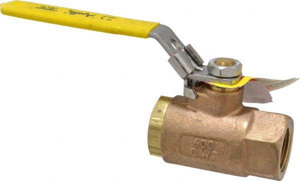 Value Collection 1-Way Manual Ball Valve: 3/8" Pipe, Full Port - S95C45N