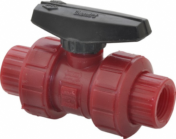 NIBCO True Union Manual Ball Valve: 1/2" Pipe, Full Port - MD910A6