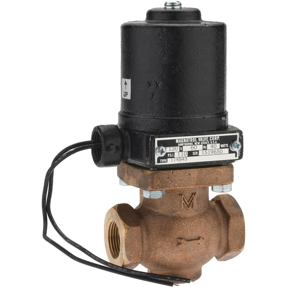 Magnatrol Valve Solenoid Valve: 1/2" Port, NPT - G14S22SC-ACTS