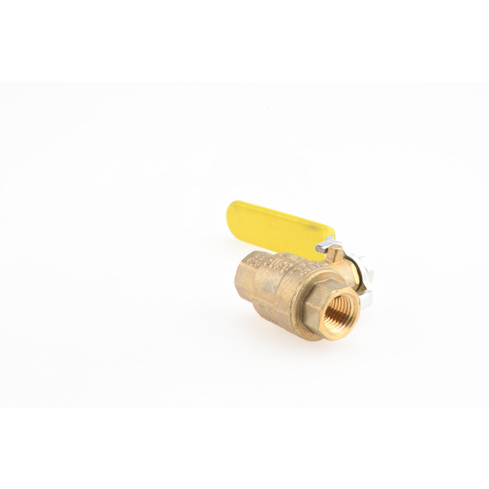 Value Collection Packing Gland Manual Ball Valve: 1/4" Pipe, Full Port - 107-821NL