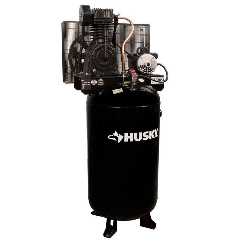 Husky 80 Gal. 2-Stage Stationary Electric Air Compressor - C803H