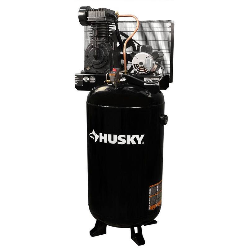 Husky 80 Gal. 2-Stage Stationary Electric Air Compressor - C803H