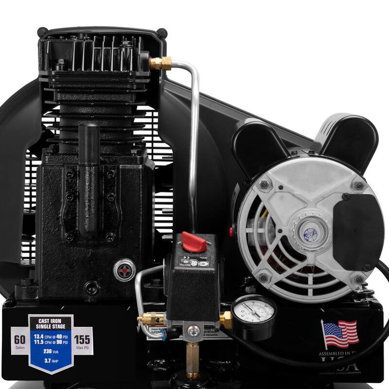 Industrial Air 60 Gal. Stationary Electric Air Compressor - ILA3606056