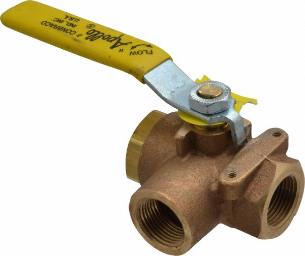 Apollo® Standard Manual Ball Valve: 1-1/4" Pipe, Large & Standard Port - 70-606-01