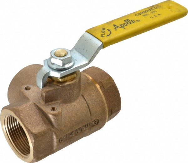 Apollo® Standard Manual Ball Valve: 1-1/4" Pipe, Large & Standard Port - 70-606-01