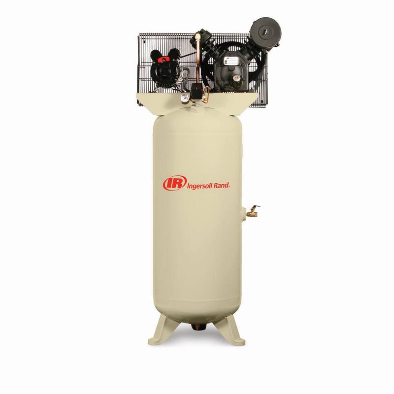 Ingersoll Rand Type 30 Reciprocating 60 Gal. 5 HP Electric 230-Volt Single Phase Air Compressor - 2340L5-V