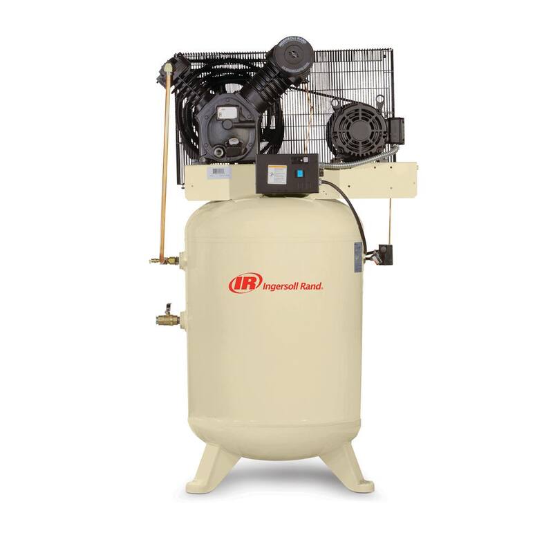 Ingersoll Rand Type 30 Reciprocating 120 Gal. 10 HP Electric 230-Volt 3 Phase Air Compressor - 2545K10-V