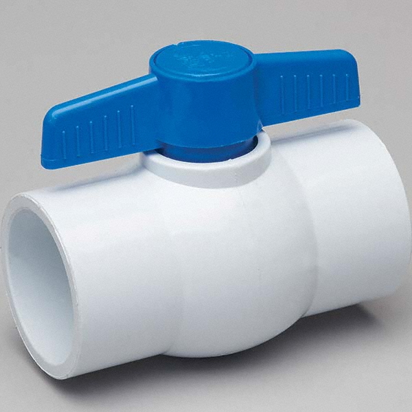 B&K Mueller 2-Way Manual Ball Valve: 1" Pipe, Full Port - 107-635-NP