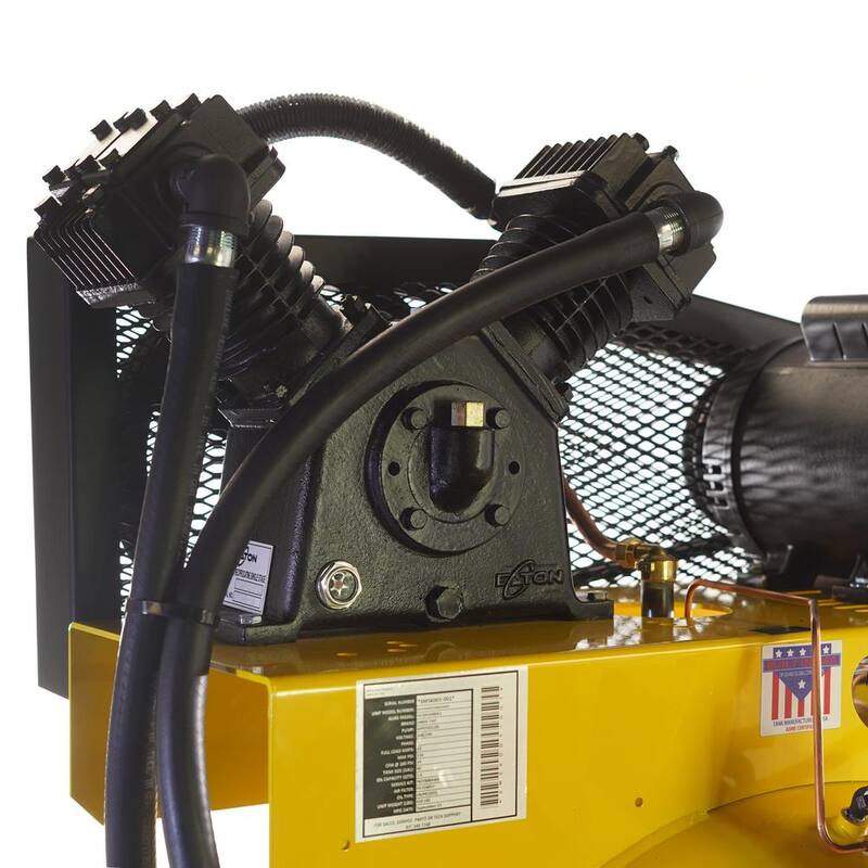 EMAX 80 Gal. 175 PSI  5 HP 2-Cylinder 1-Phase Silent Air Electric Air Compressor with Isolator Pads and Auto Drain - HES05V080V1