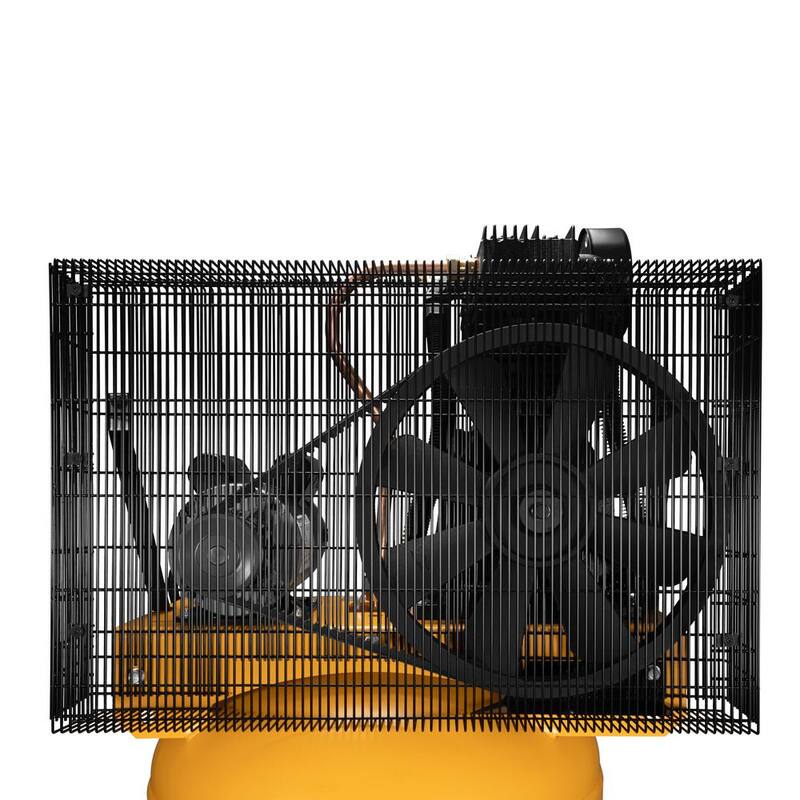 DEWALT 80 Gal. 175 Maximum PSI, Stationary, Electric, Oil Lubricated Vertical Air Compressor, 14.6 SCFM at 100 PSI, 5.0 HP - DXCM803.COM
