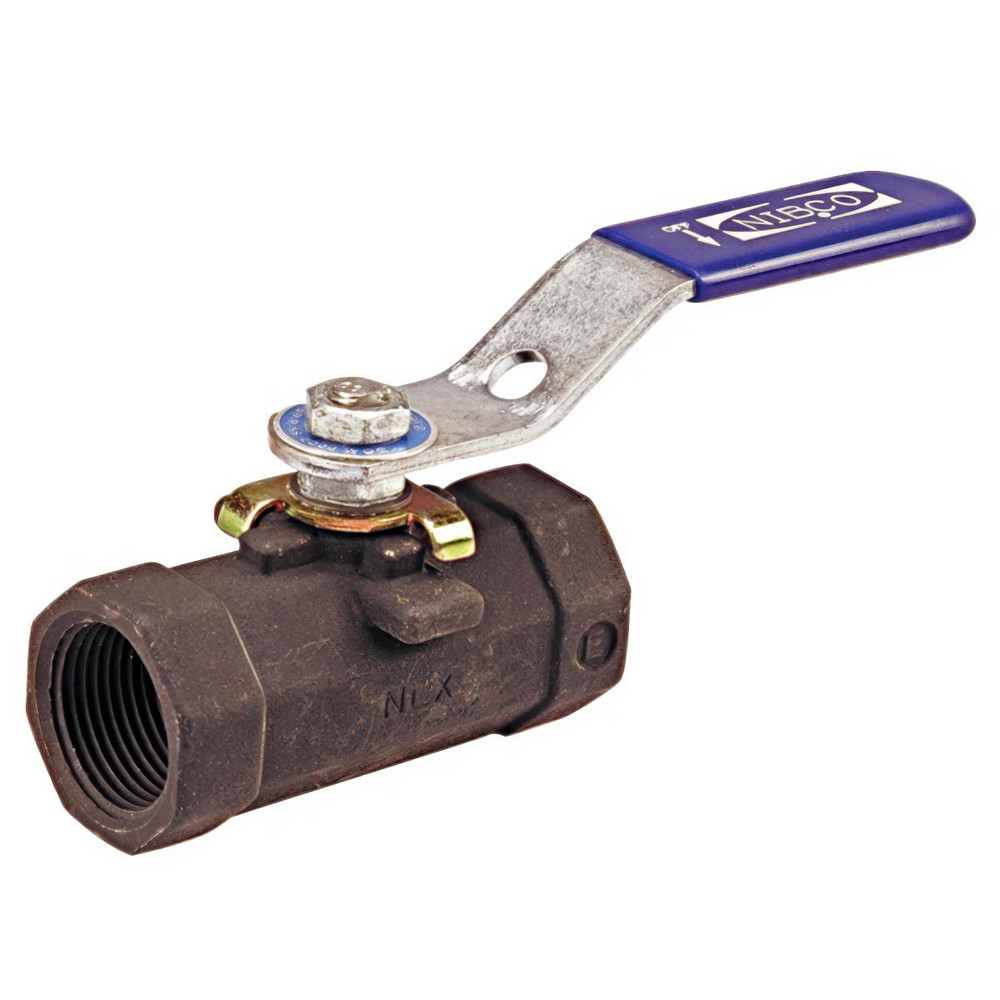 NIBCO Standard Manual Ball Valve: 3/8" Pipe, Reduced Port - NL941T5P