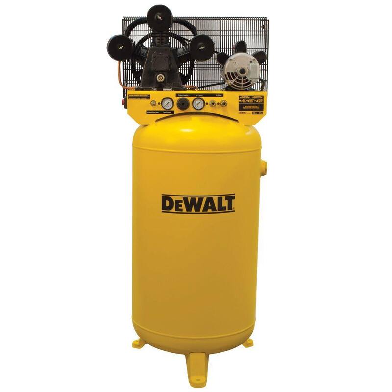 DEWALT 80 Gal. Vertical Stationary Electric Air Compressor - DXCMLA4708065