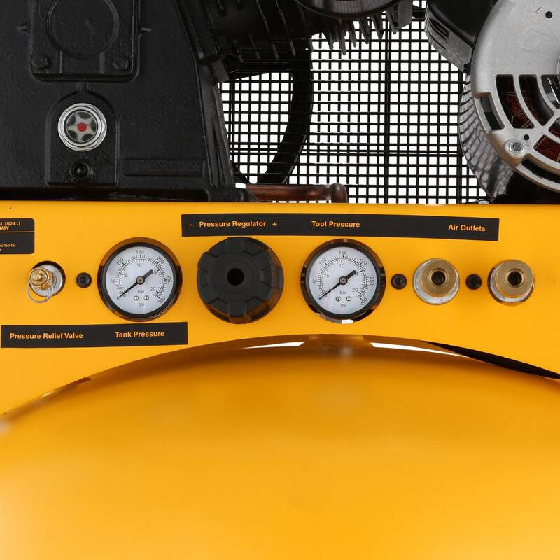 DEWALT 80 Gal. Vertical Stationary Electric Air Compressor - DXCMLA4708065