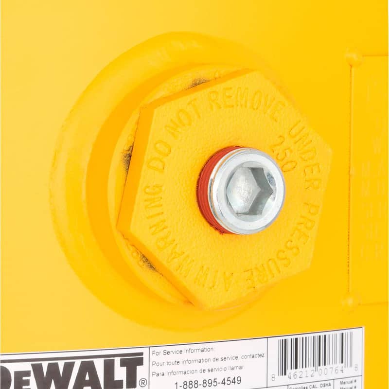 DEWALT 80 Gal. Vertical Stationary Electric Air Compressor - DXCMLA4708065