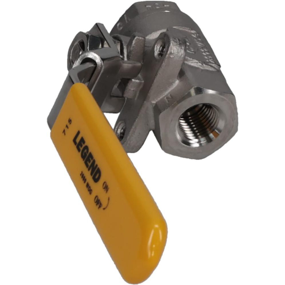 Legend Valve Standard Manual Ball Valve: 1/4" Pipe, Large Port - 113-101