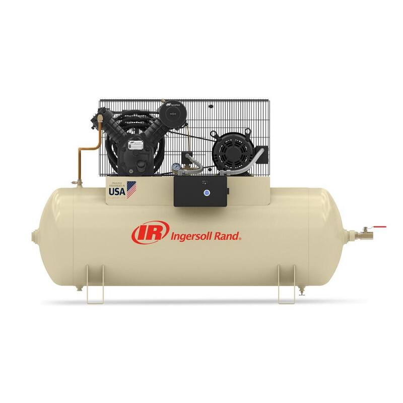 Ingersoll Rand Type 30 Reciprocating 120 Gal. 10 HP Electric 230-Volt 3 Phase Air Compressor - 2545E10-V