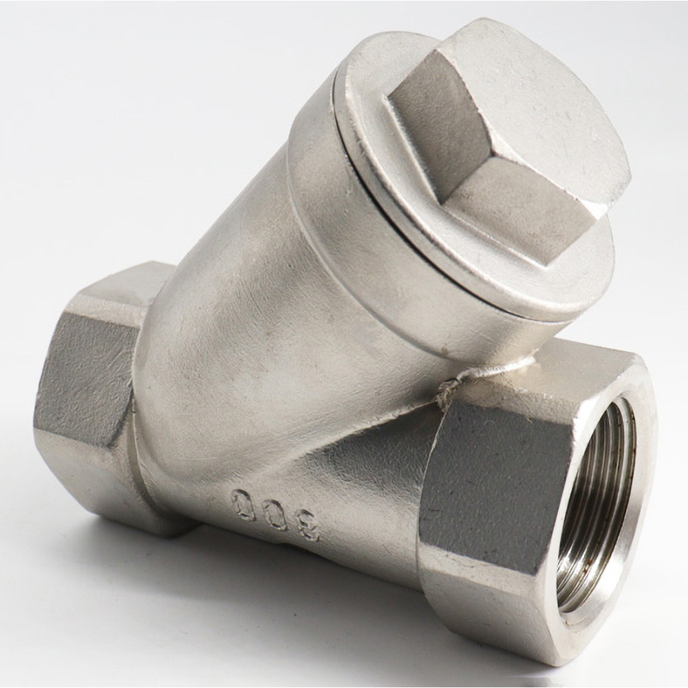 Guardian Worldwide 1-1/4" Pipe, FNPT x FNPT Ends, 316 Stainless Steel Y-Strainer - 06S011N03114