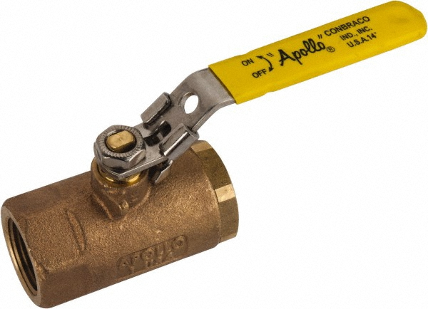 Apollo® Standard Manual Ball Valve: 1/2" Pipe, Standard Port - 7080301